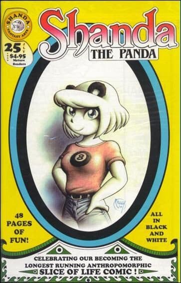 Shanda The Panda (Antartic Press) #25 - 9.2 Near Mint - Antarctic Press 1999 - Image 1
