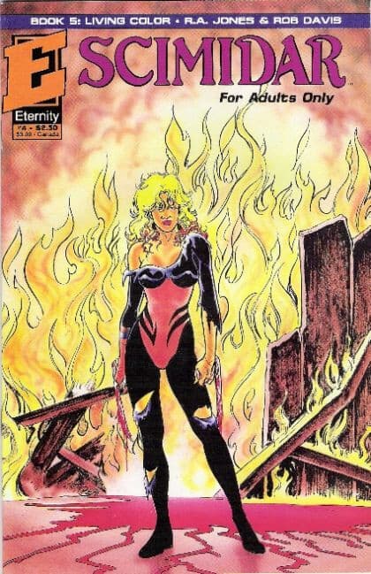 Scimidar (book 5) #4 - 9.2 Near Mint - Malibu Comics 1991 - Image 1