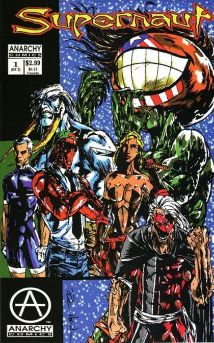 Supernaut #1 - 9.2 Near Mint - Anarchy Studios 1997 - Image 1