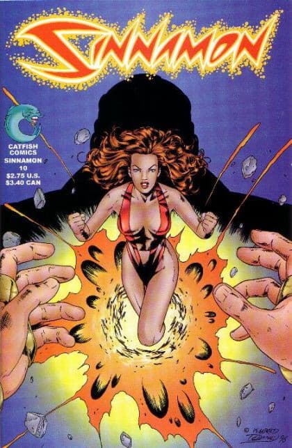 Sinnamon #10 - 9.6 Near Mint + Catfish Comics 1995 - Image 1