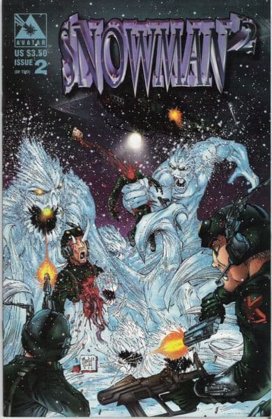 Snowman: Squared #2 - 9.6 Near Mint + Avatar Press 1998 - Image 1
