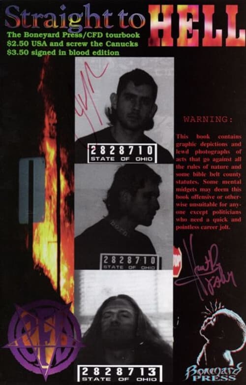 Straight To Hell The Bone Yard Press/CFD Tourbook #0 - 9.2 NM- Boneyard Press - Image 1