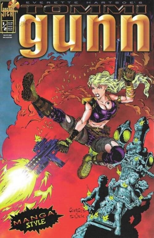 Tommi Gunn #1/2-A - 9.2 Near Mint - London Night Studios 1996 - Image 1