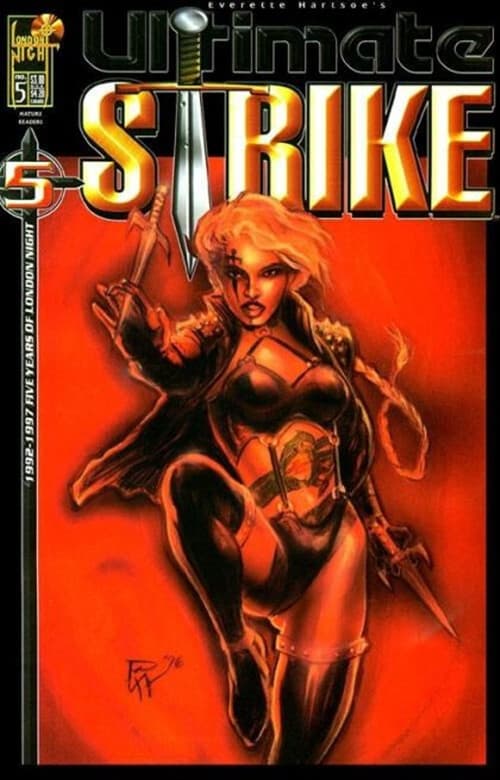 Ultimate Strike #5 - 9.2 Near Mint - London Night Studios 1997 - Image 1