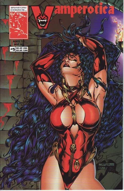 Vamperotica #5 - 9.6 Near Mint + Brainstorm 1995 - Image 1