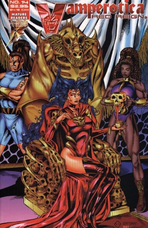 Vamperotica #14 - 9.6 Near Mint + Brainstorm 1996 - Image 1