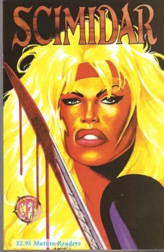 Scimidar 7: Bloody Mary #1 - 9.2 Near Mint - CFD Publications, Ltd. 1995 - Image 1