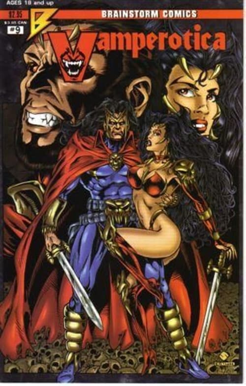 Vamperotica #9 - 9.6 Near Mint + Brainstorm 1995 - Image 1