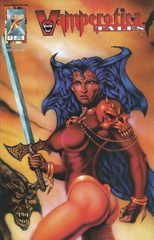 Vamperotica: Tales #3A - 9.2 Near Mint - Brainstorm 1998 - Image 1