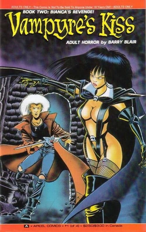 Vampyre's Kiss Book 2 - Bianca's Revenge - Polybagged #1 - 9.2 NM - Aircel 1990 - Image 1
