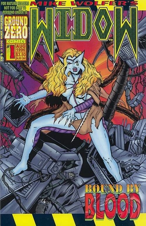 Widow: Bound By Blood #1B - 9.2 Near Mint - Ground Zero 1996 - Image 1