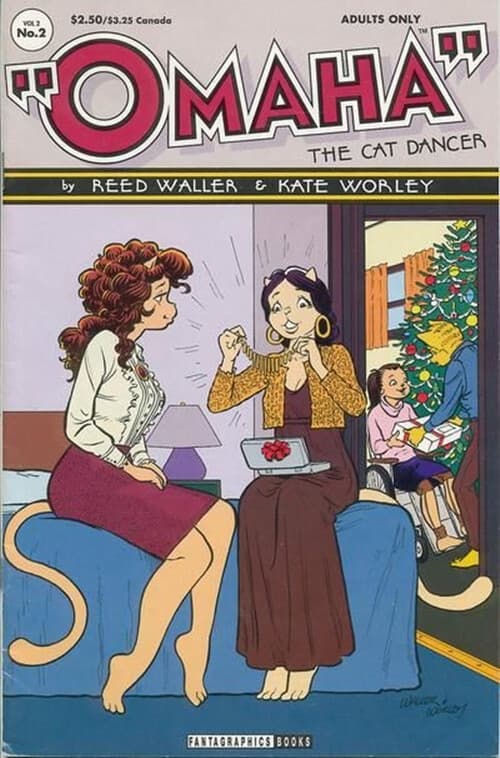 Omaha the Cat Dancer, Vol. 3 - 1st Printing #2 - 9.6 NM + Fantagraphics - Image 1