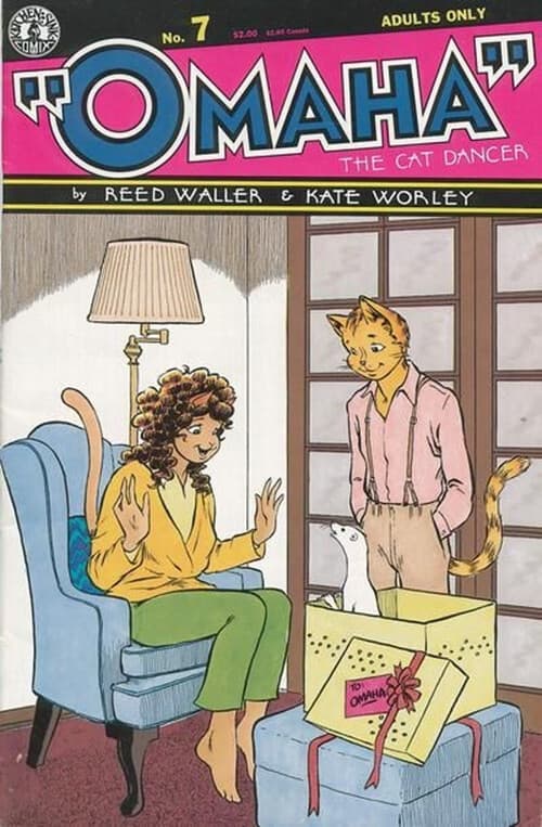 Omaha the Cat Dancer, Vol. 3 - 2nd Printing #7B - 9.2 NM - Kitchen Sink Press - Image 1