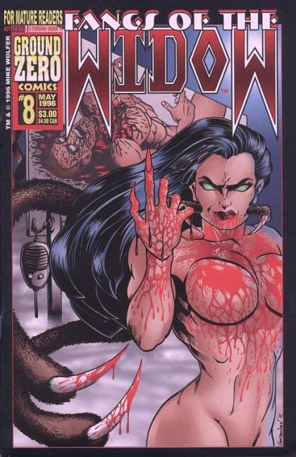 Fangs of the Widow, Vol. 2 #8 - 9.0 Very Fine / Near Mint Ground Zero - 1996 - Image 1