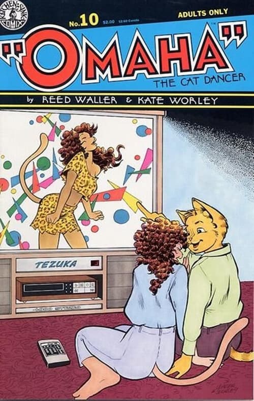 Omaha the Cat Dancer, Vol. 3 - 1st Printing #10A - 9.2 NM - Kitchen Sink Press - Image 1
