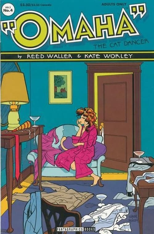Omaha the Cat Dancer, Vol. 3 - 1st Printing #4A - 9.2 NM - Kitchen Sink Press - Image 1