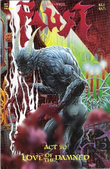 Faust, Vol. 1 - 1st Printing #10A - 9.2 Near Mint - Rebel Studios - 1993 - Image 1