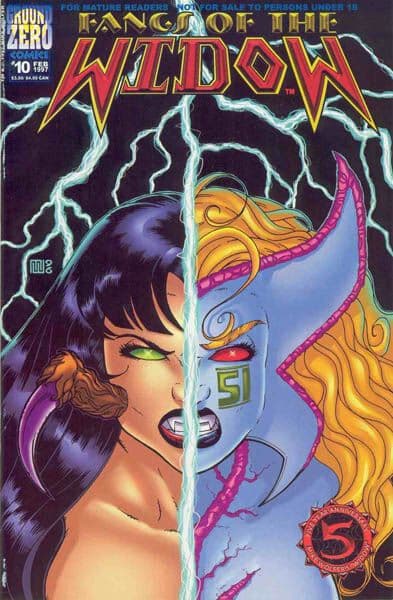 Fangs of the Widow, Vol. 2 #10 - 9.2 Near Mint - Ground Zero - 1996 - Image 1