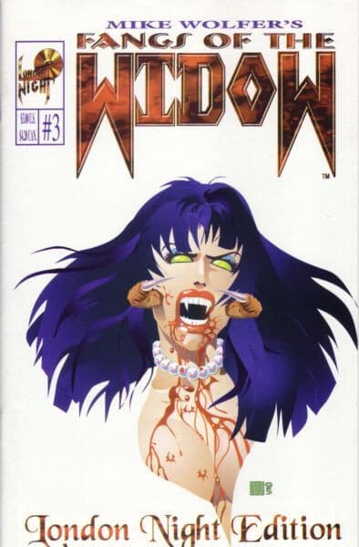 Fangs of the Widow #3 - 9.2 Near Mint - London Night Studios - 1995 - Image 1