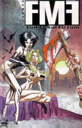 Full Metal Fiction #8 - 8.5 Very Fine + London Night Studios - 1998 - Image 1