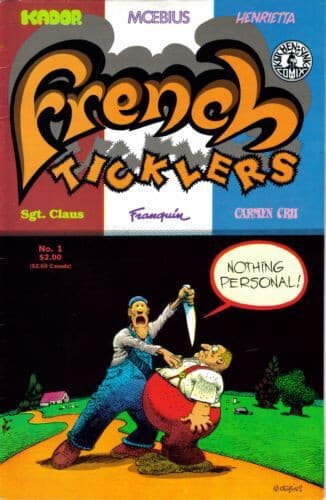 French Ticklers #1 - 9.2 Near Mint - Kitchen Sink Press - 1989 - Image 1