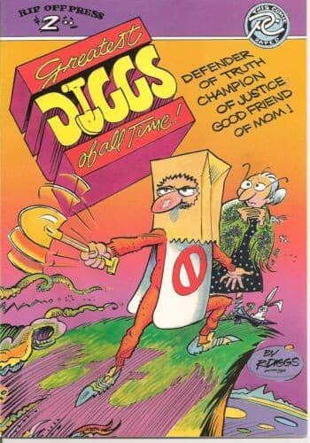 Greatest Diggs of All Time #1 - 9.6 Near Mint + Rip Off Press - 1991 - Image 1