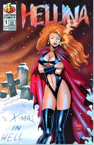 Hellina: X-Mas in Hell #1A - 9.6 Near Mint + Lightning Comics - 1995 - Image 1