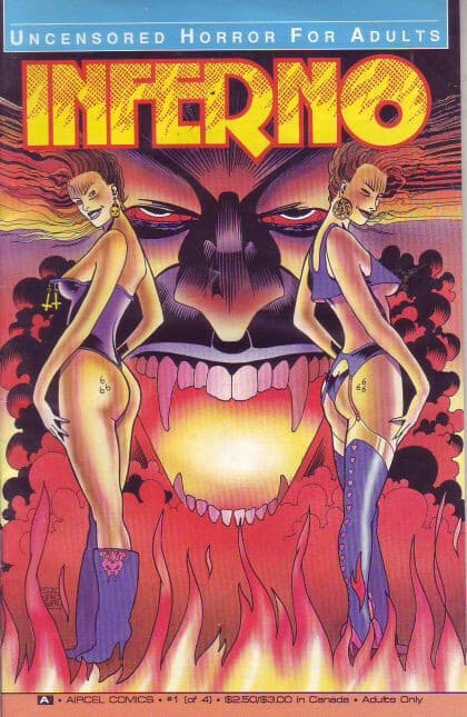 Inferno (Aircel) #1 - 9.2 Near Mint - Aircel Publishing - 1990 - Image 1