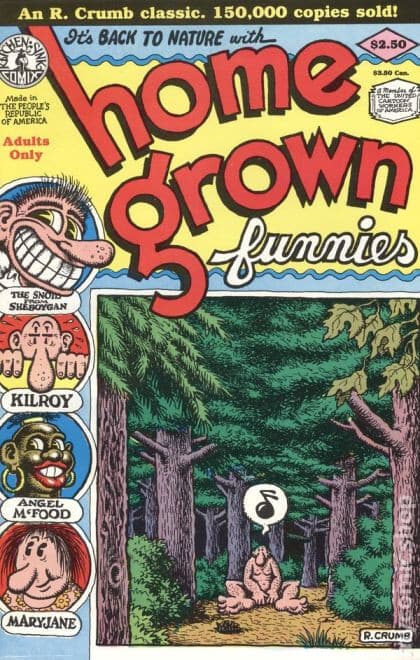 Home Grown Funnies - 14th Printing #1O - 8.5 VF + Kitchen Sink Press - 1989 - Image 1