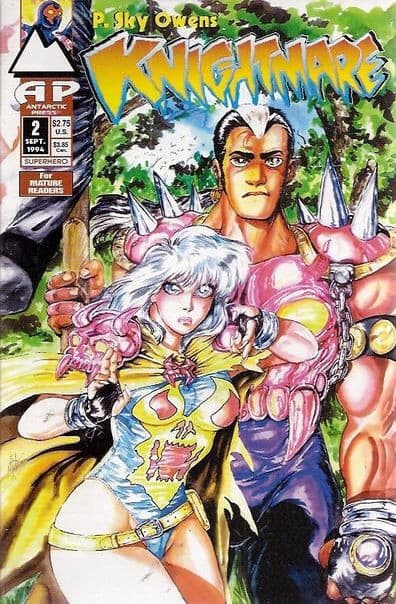 Knightmare (Antarctic Press) #2 - 9.2 Near Mint - Antarctic Press - 1994 - Image 1