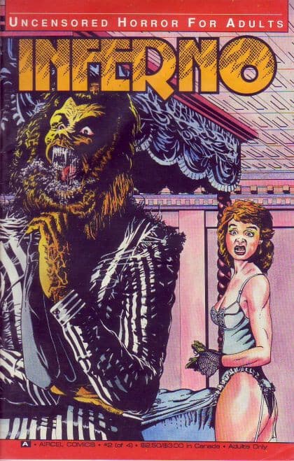 Inferno (Aircel) #2 - 9.2 Near Mint - Aircel Publishing - 1990 - Image 1