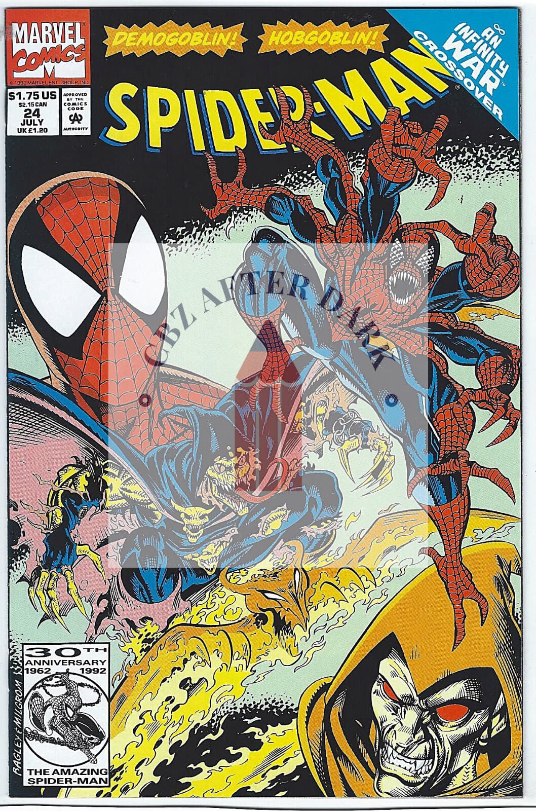 Spider-Man, Vol. 1 #24A - 9.6 NM + Marvel Comics - 1992 1st app. Doppelganger - Image 1