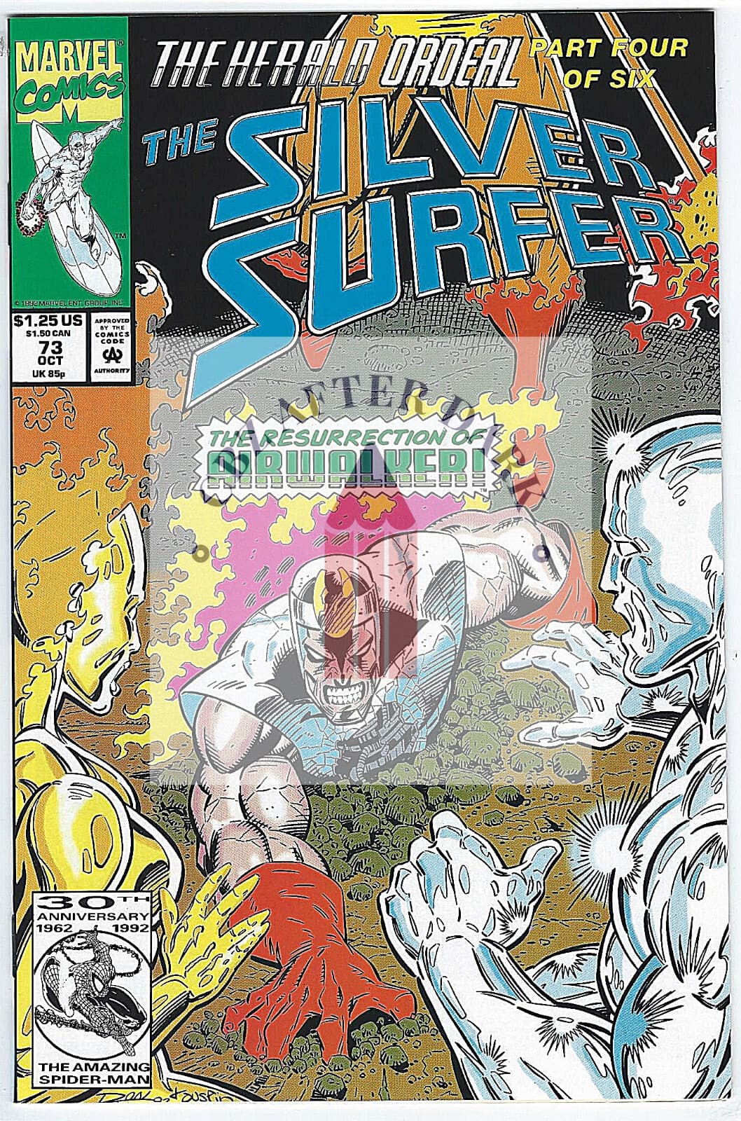 Silver Surfer, Vol. 3 #73A - 9.6 Near Mint + Marvel Comics - 1992 - Image 1