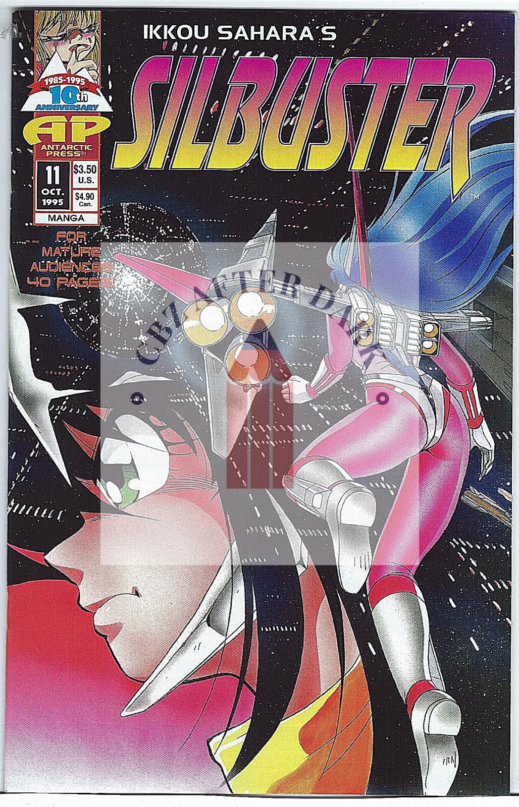 Silbuster #11 - 9.2 Near Mint - Antarctic Press - 1995 - Image 1