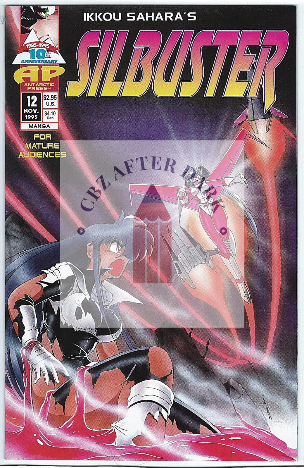 Silbuster #12 - 9.2 Near Mint - Antarctic Press - 1995 - Image 1