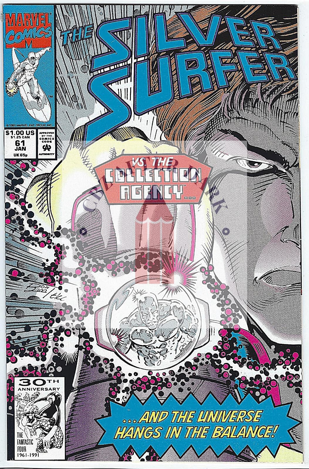 Silver Surfer, Vol. 3 #61A - 4.0 Very Good Marvel Comics - 1992 - Image 1