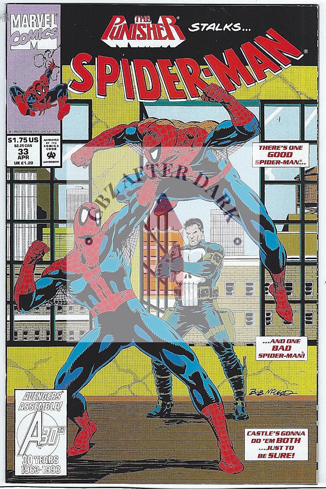 Spider-Man, Vol. 1 #33A - 9.6 Near Mint + Marvel Comics - 1993 - Image 1