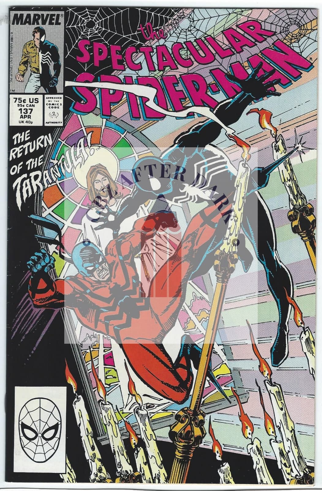 Spectacular Spider-Man, Vol. 1 #137A - 9.2 NM - 1988 - 2nd app. Tombstone - Image 1