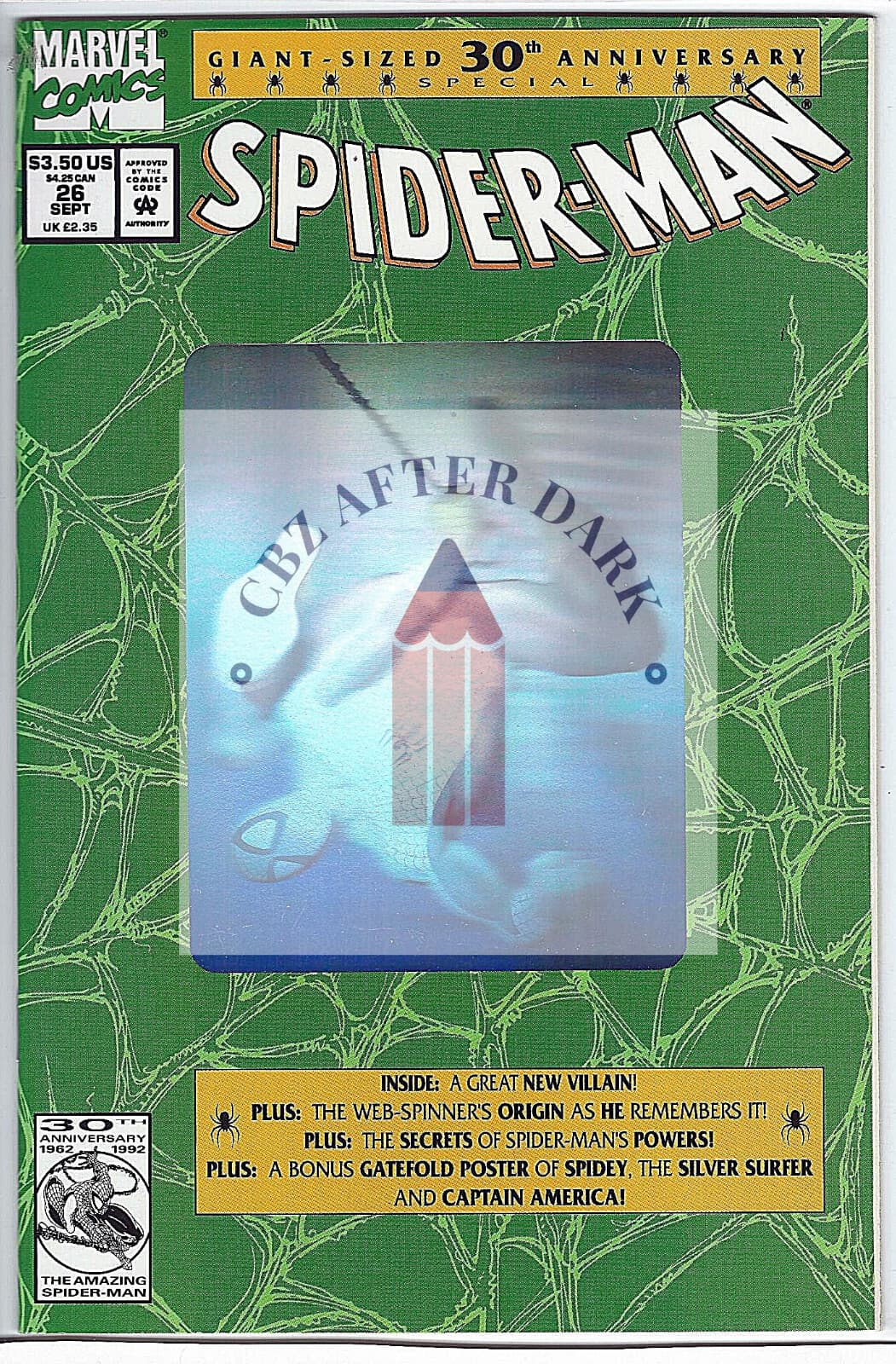 Spider-Man, Vol. 1 #26A - 9.6 Near Mint + 1992 - Origin of Spider-Man retold - Image 1