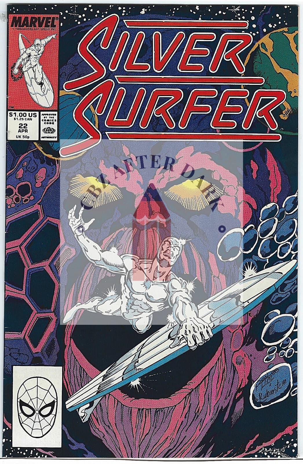 Silver Surfer, Vol. 3 #22A - 9.2 Near Mint - Marvel Comics - 1989 - Image 1