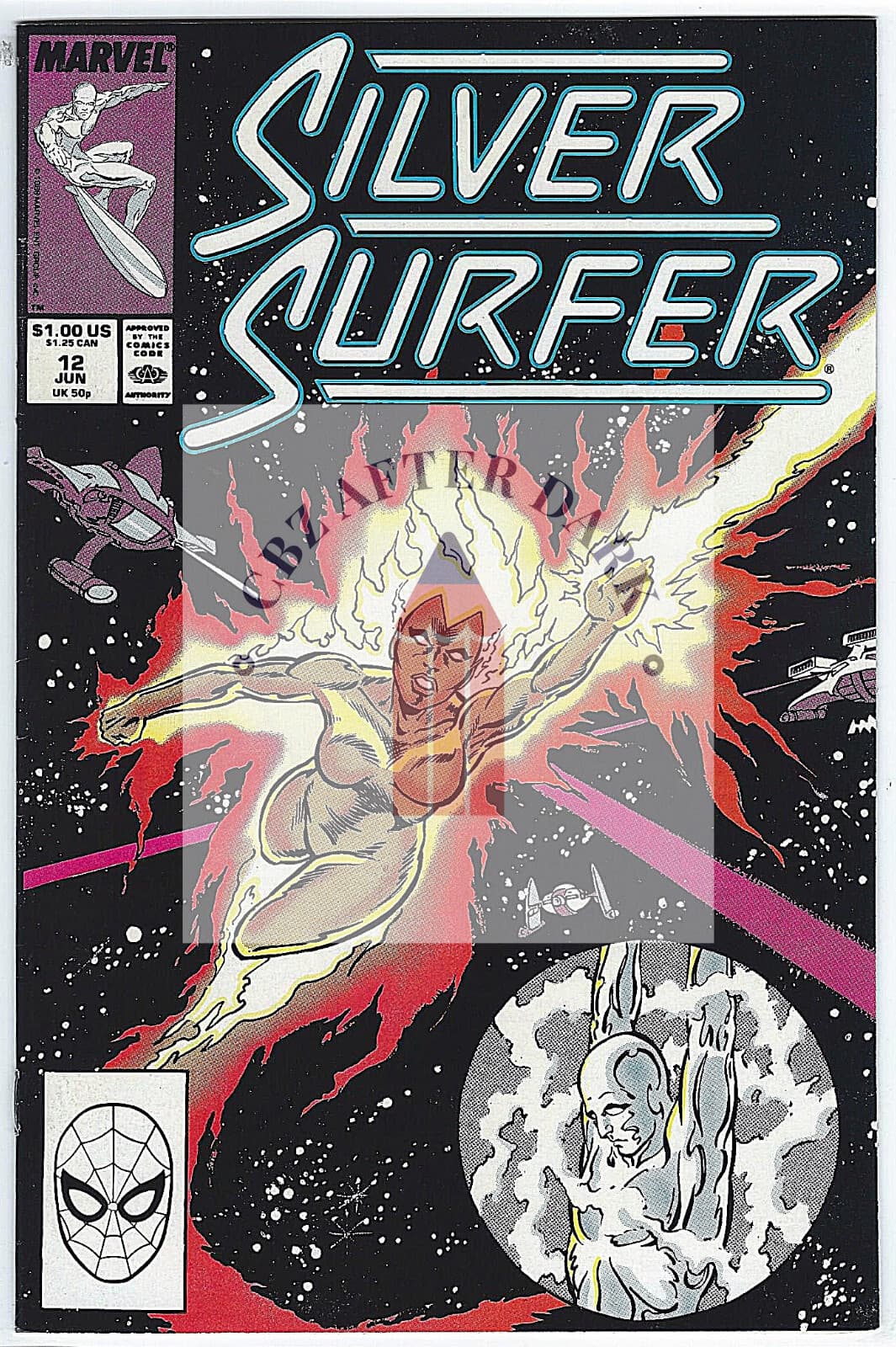 Silver Surfer, Vol. 3 #12A - 8.5 Very Fine + Marvel Comics - 1988 - Image 1