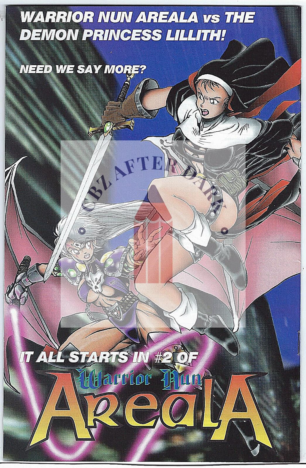 Silbuster #14 - 9.2 Near Mint - Antarctic Press - 1996 - Thumbnail 2