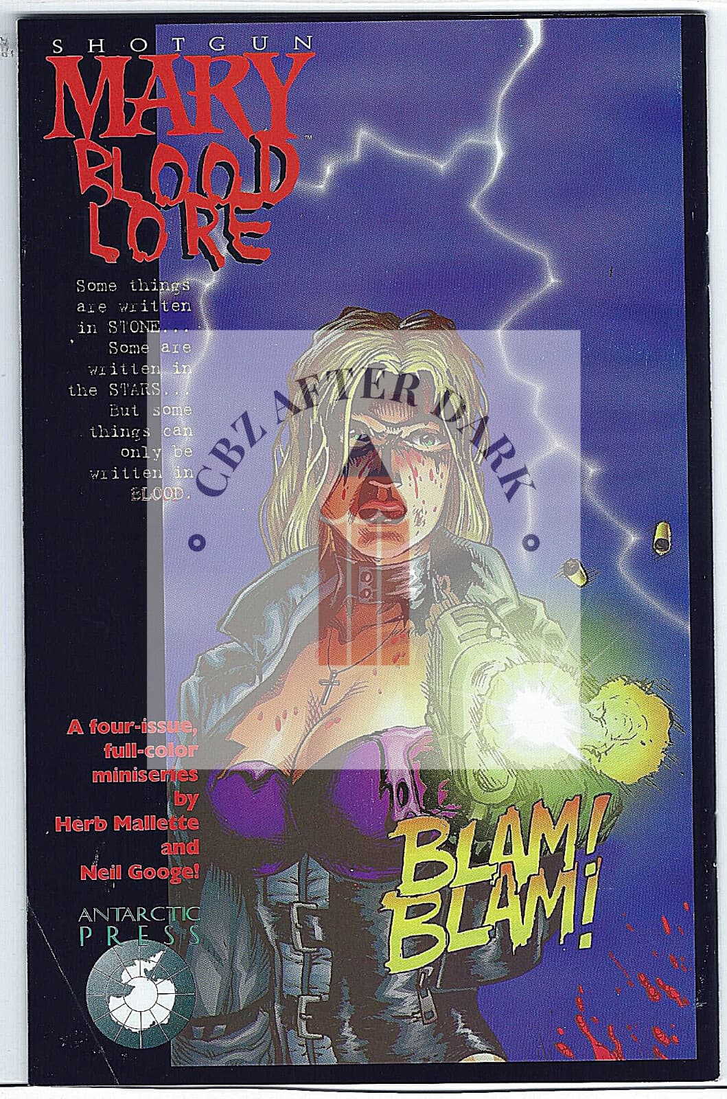 Silbuster #19 - 9.2 Near Mint - Antarctic Press - 1997 - Thumbnail 2