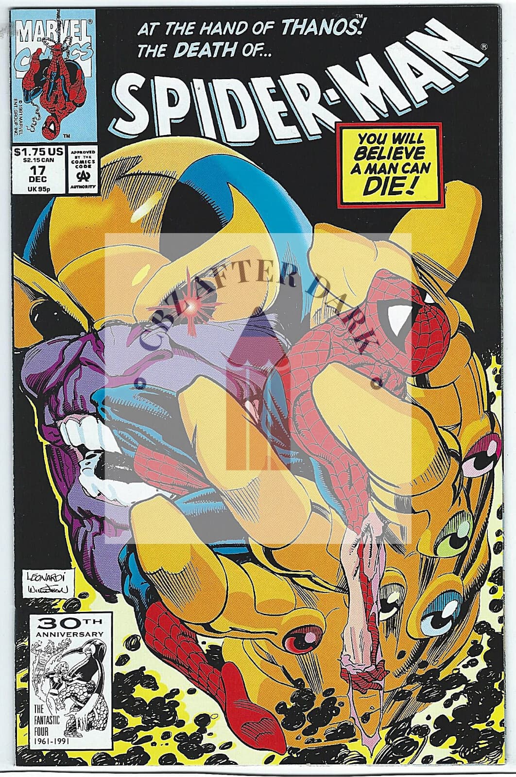 Spider-Man, Vol. 1 #17A - 9.6 Near Mint + Marvel Comics - 1991 - Image 1