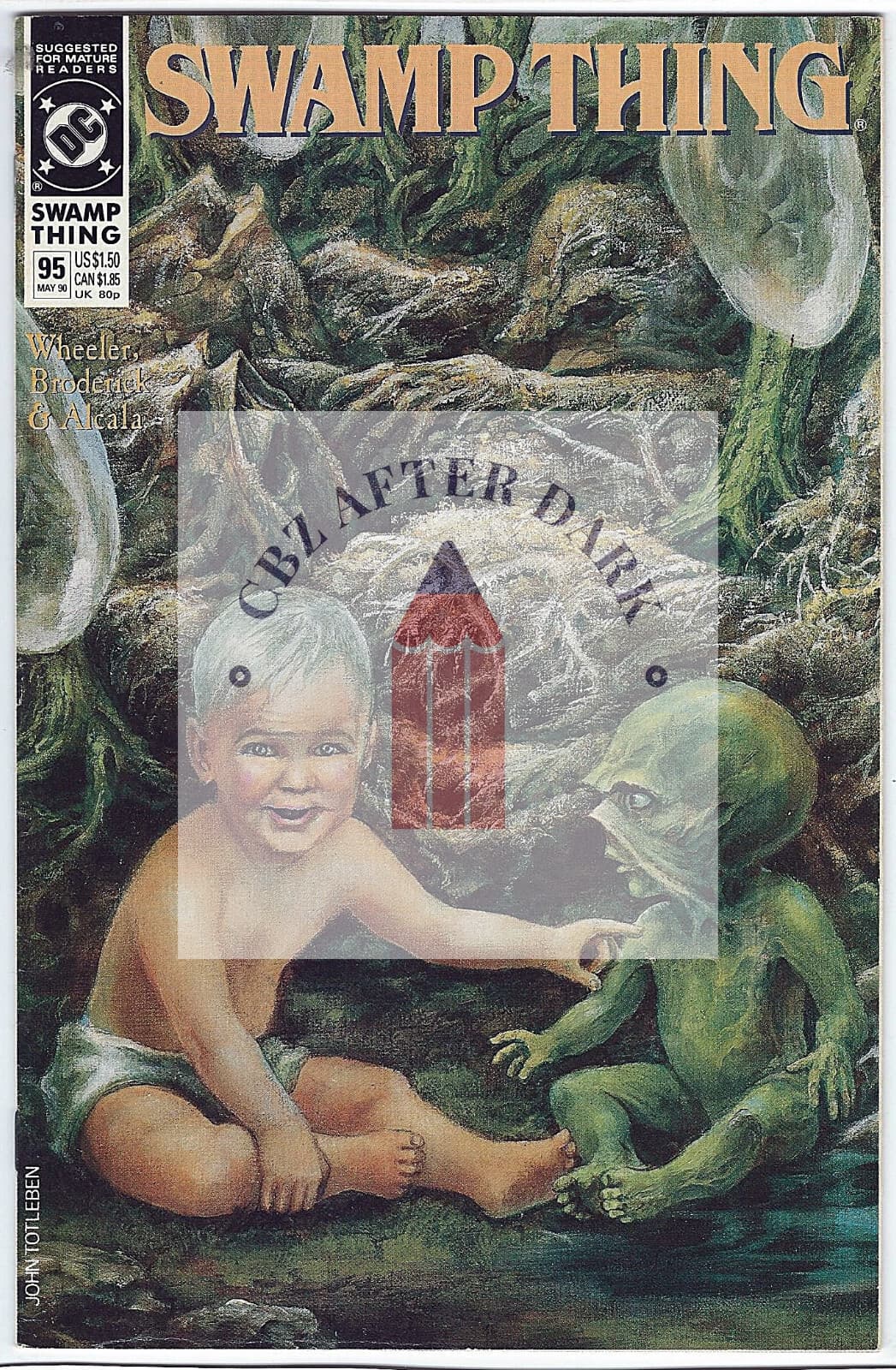 Swamp Thing, Vol. 2 #95 - 9.2 Near Mint - DC Comics - 1990 - Image 1