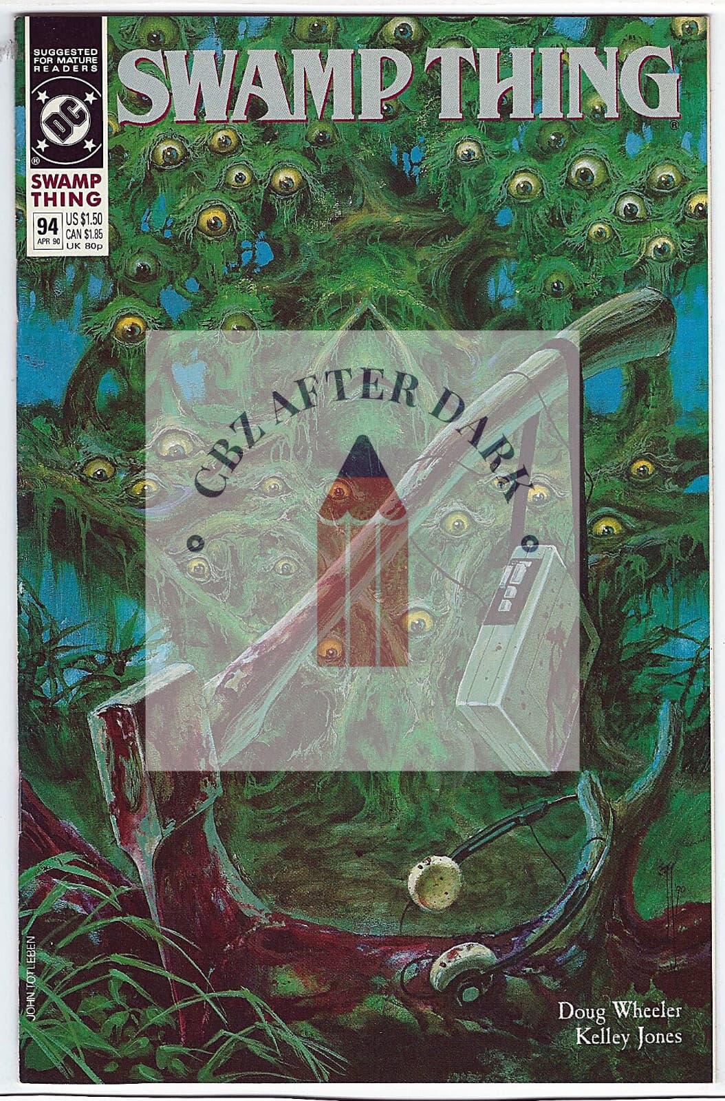 Swamp Thing, Vol. 2 #94 - 9.6 Near Mint + DC Comics - 1990 - Image 1