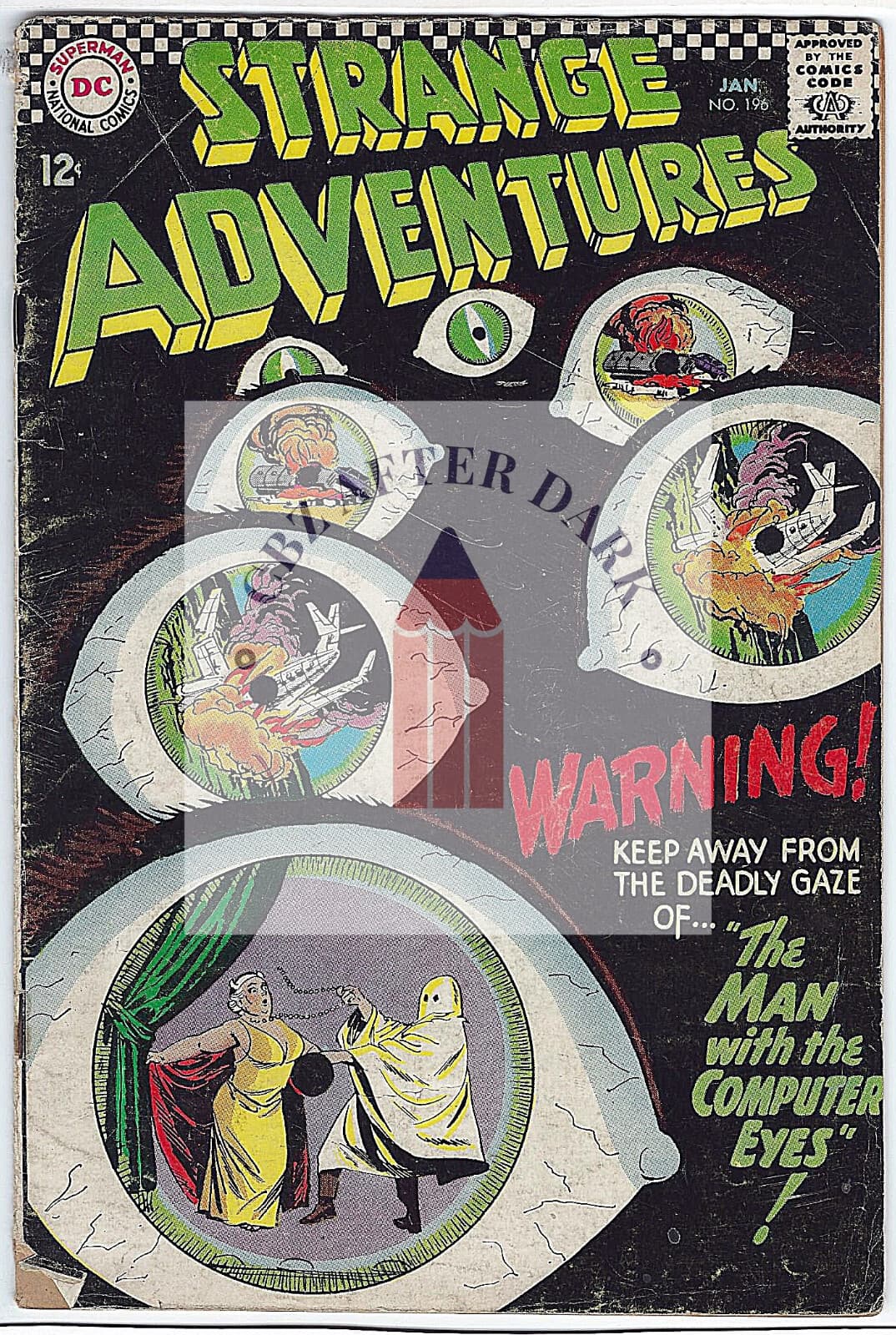 Strange Adventures, Vol. 1 #196 - 2.0 Good DC Comics - 1967 - Image 1