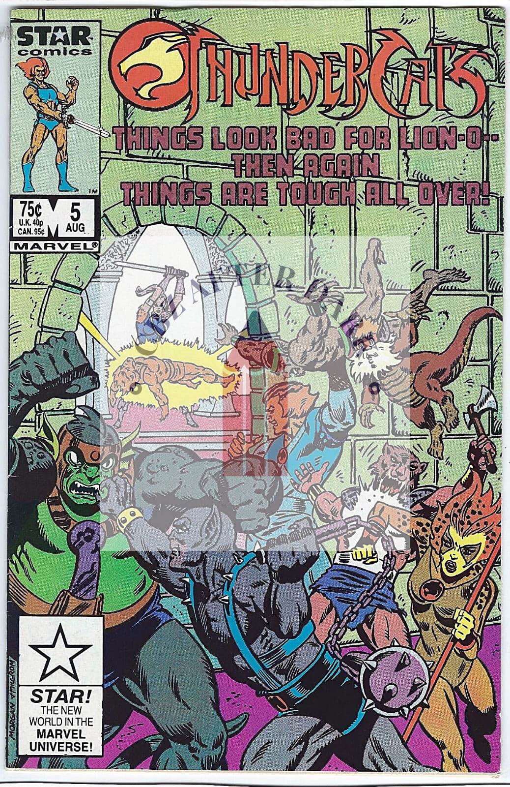 Thundercats #5A - 6.0 Fine Marvel Comics - 1986 - Image 1