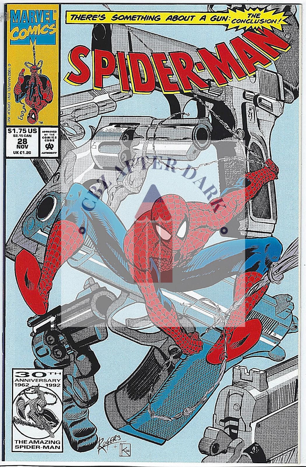 Spider-Man, Vol. 1 #28A - 9.2 Near Mint - Marvel Comics - 1992 - Image 1