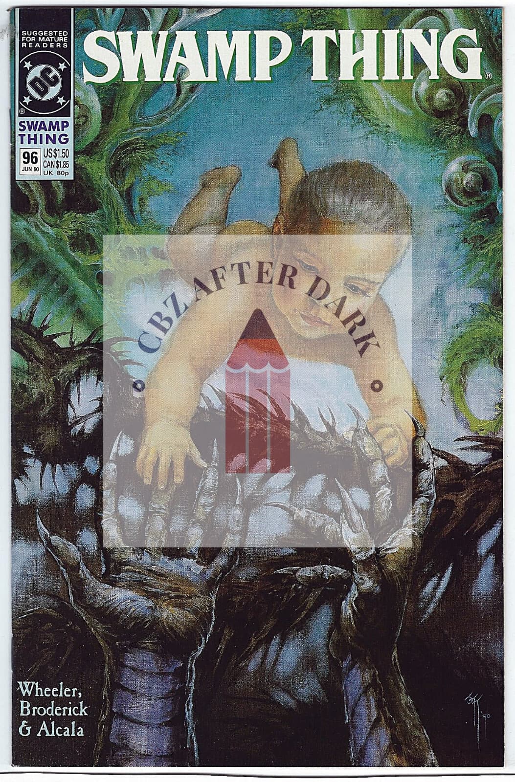 Swamp Thing, Vol. 2 #96 - 9.6 Near Mint + DC Comics - 1990 - Image 1